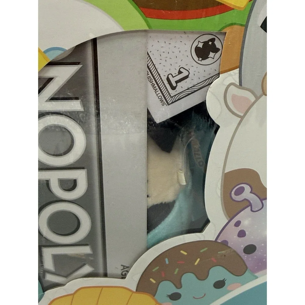 Sealed Monopoly: Squishmallows | Collector's Edition Featuring Cam The Cat Plush
